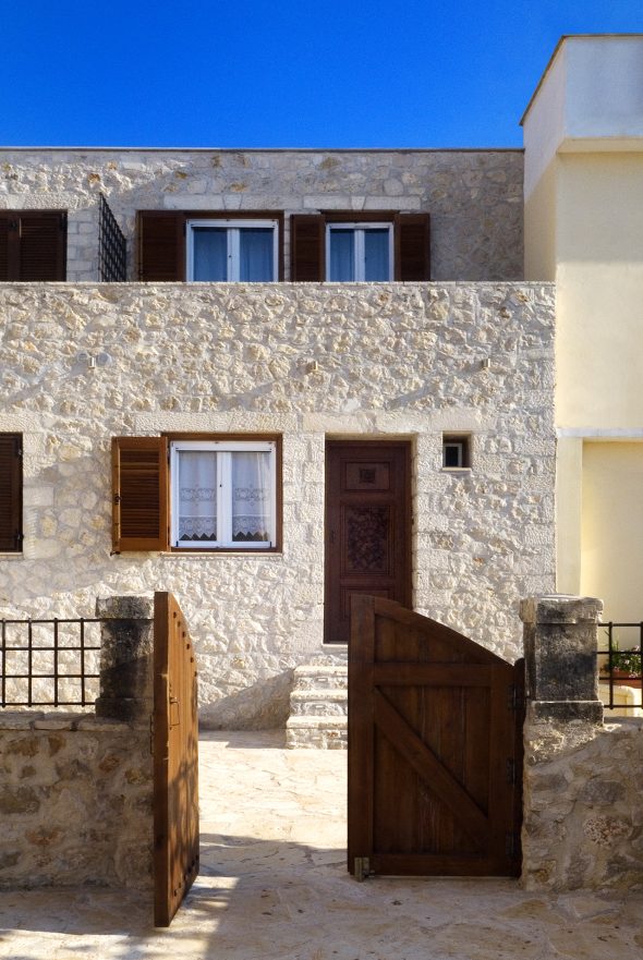 Stone house renovation in Paleros, Greece'