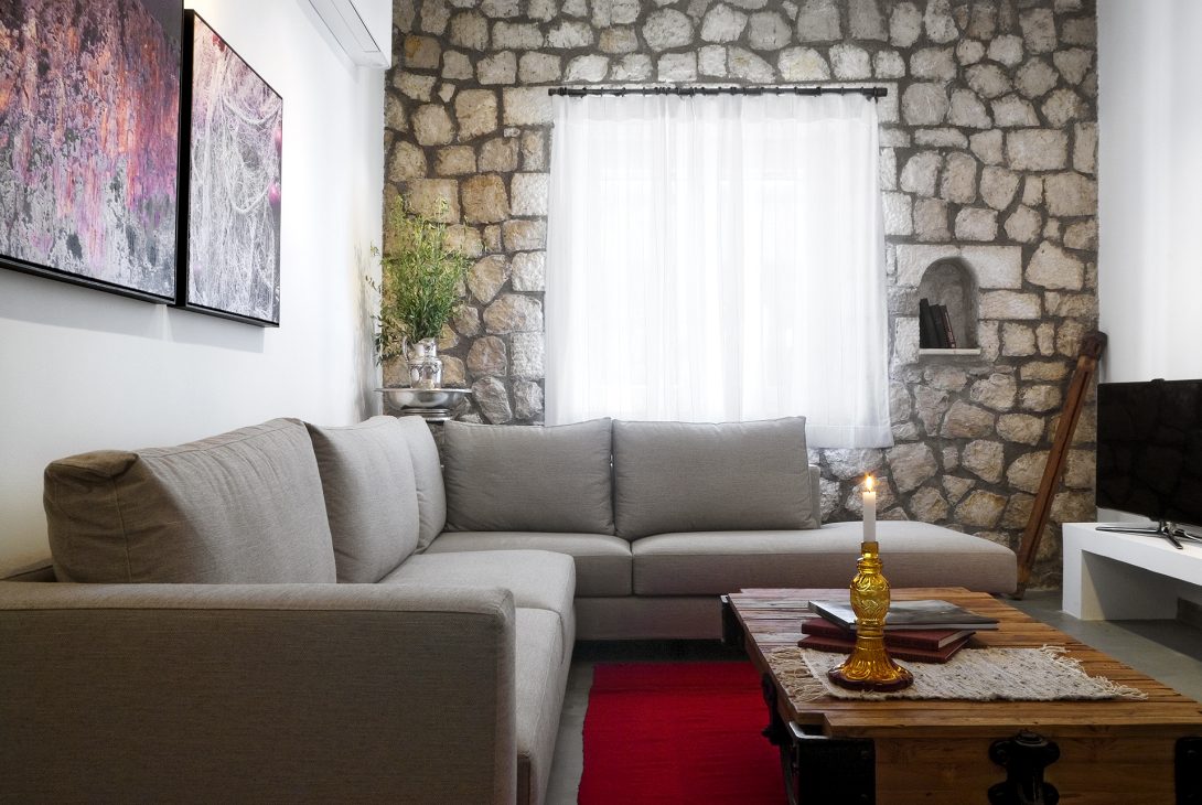Stone house renovation in Paleros, Greece'