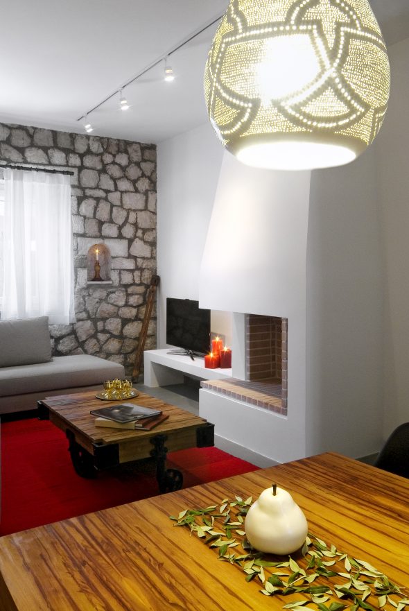 Stone house renovation in Paleros, Greece'