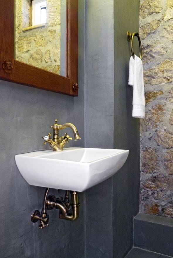 Stone house renovation in Paleros, Greece'