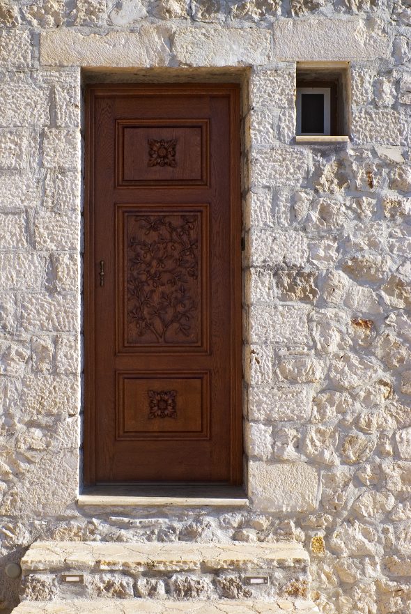 Stone house renovation in Paleros, Greece'