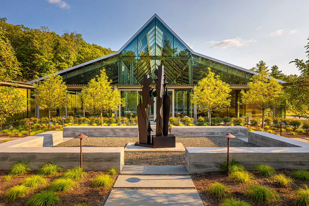 Sculpture Garden. Residential Recreation Pavilion, NY