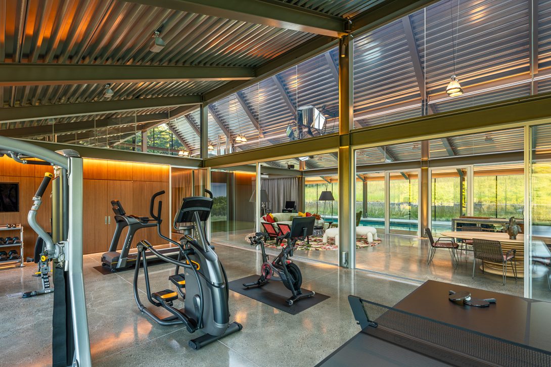 Gym. Residential Recreation Pavilion, NY