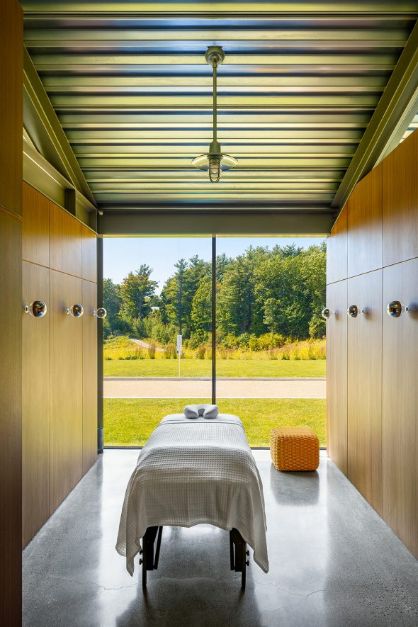 Massage room. Residential Recreation Pavilion, NY