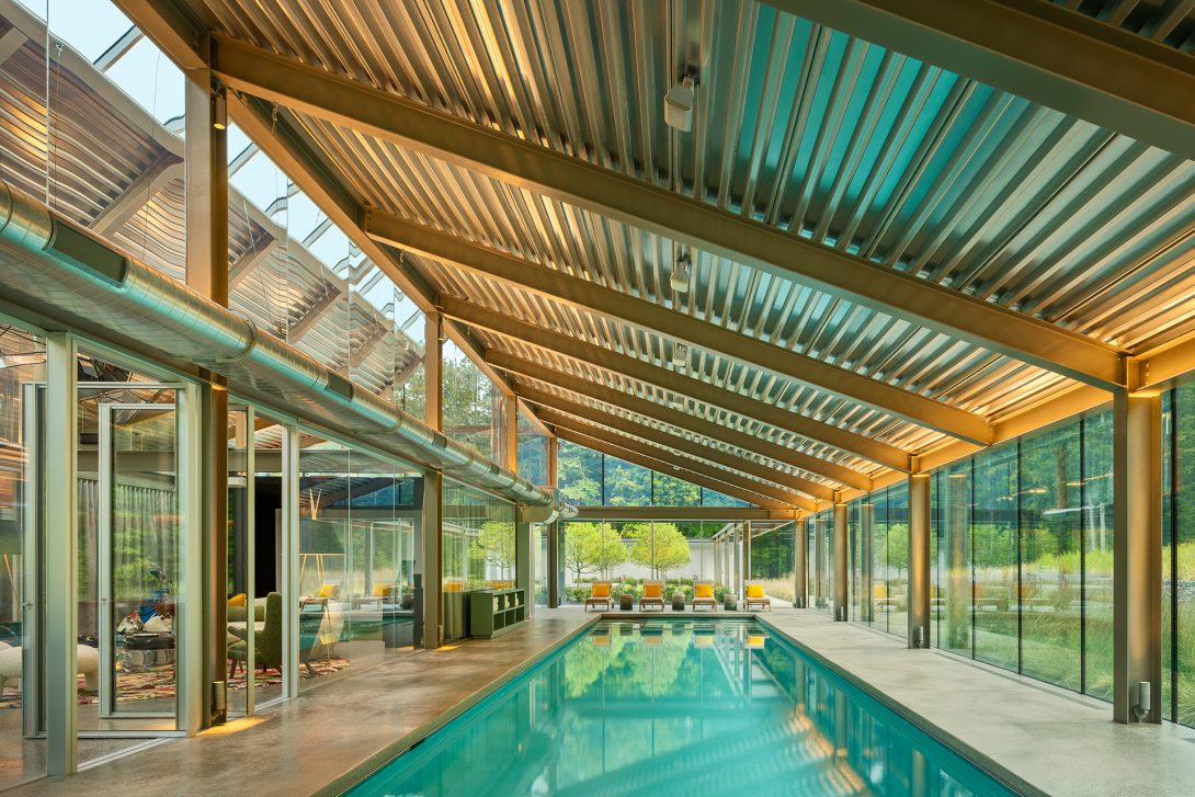 Pool. Residential Recreation Pavilion, NYPool. Residential Recreation Pavilion, NY