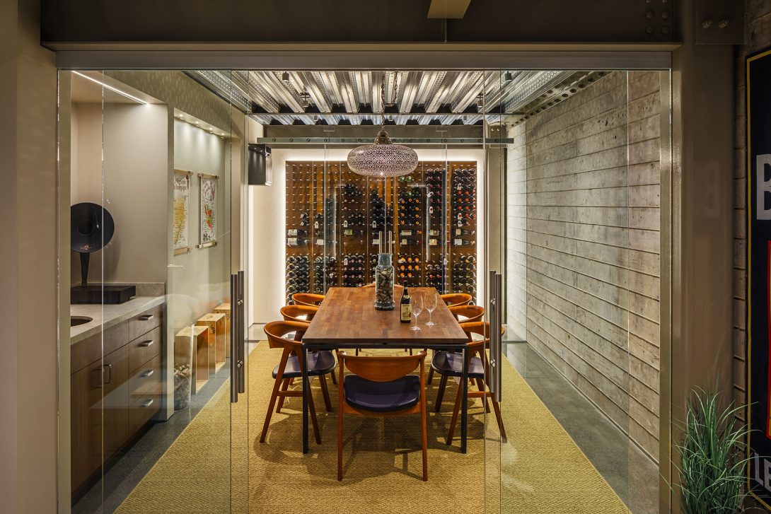 Wine Cellar, Healdsburg House